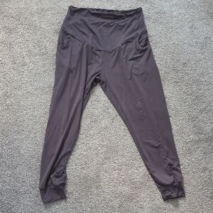 Dark Gray MATERNITY Joggers